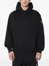 Neil Barrett Lightning Bolt Hoodie In Black