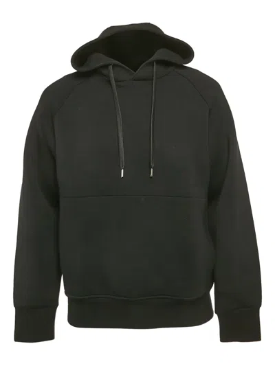 Pre-owned Neil Barrett Lightning Bolt-print Hoodie In Black