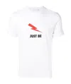 Neil Barrett Lightning Pattern T-shirt In White