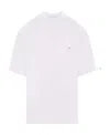Neil Barrett Logo Patch Crewneck T-shirt In White
