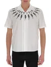 Neil Barrett Logo Printed Shirt In White