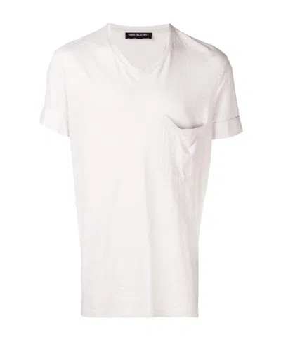 Neil Barrett Logo Short Sleeve T-shirt In White