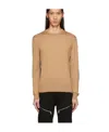 Neil Barrett Beige Tricolor Modernist Sweater In Nude