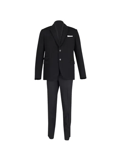 Pre-owned Neil Barrett Long-sleeve Suit In Black