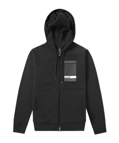 Neil Barrett Long-sleeved Zipper Casual Jacket In Black