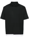 Neil Barrett Loose Fit Short Sleeves Shirt In Schwarz