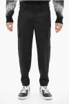 NEIL BARRETT LOOSE FIT FIREMAN CARGO PANTS WITH ANKLE BUTTON