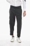 NEIL BARRETT LOOSE FIT FIREMAN CARGOPANTS WITH ANKLE BUTTON