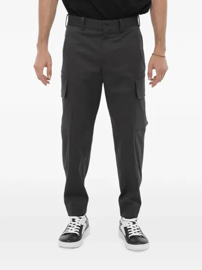 Neil Barrett Loose-fit Cargo Pants In Gray