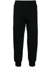 Neil Barrett Low-rise Elasticated Track Pants In Black