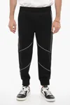 Neil Barrett Neoprene Skinny Fit Modernist Joggers In Black