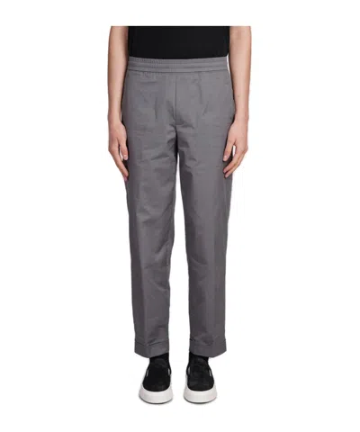 Neil Barrett Low-waist Slim-fit Trousers In Black
