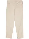 Neil Barrett Low-waist Slim-fit Trousers In Neutrals