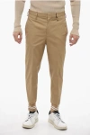 NEIL BARRETT LOW-WAISTED JACK PANTS WITH RIBBED CUFF