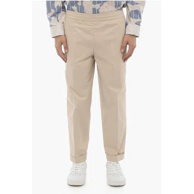 Neil Barrett Low-wait Slim Fit Rem Pants With Drawstring Men's Waist