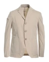 Neil Barrett Man Blazer Beige Size 40 Cotton, Polyester In Beige