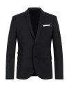 Neil Barrett Men's Peak Lapel Formal Two Piece Suit Black In Black