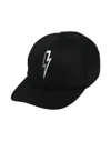 Neil Barrett Hats In Black