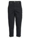Neil Barrett Man Denim Pants Black Size 36 Cotton In Black