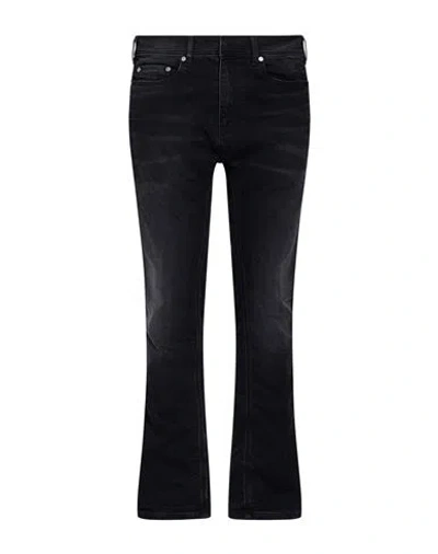 Neil Barrett Man Jeans Black Size 33 Cotton, Polyester