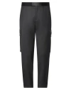 Neil Barrett Man Pants Black Size 30 Polyester, Virgin Wool In Black