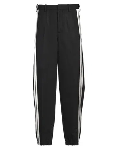 Neil Barrett Man Pants Black Size 34 Polyester, Virgin Wool, Elastane