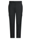 Neil Barrett Man Pants Black Size 38 Polyester, Virgin Wool In Black