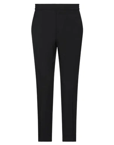 Neil Barrett Man Pants Black Size 38 Polyester, Virgin Wool, Elastane