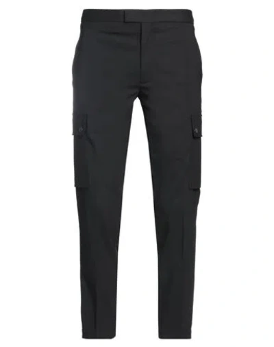 Neil Barrett Man Pants Black Size 36 Polyester, Virgin Wool, Elastane, Cotton