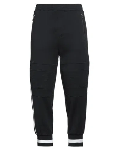 Neil Barrett Man Pants Black Size Xl Nylon, Cotton, Polyester, Polyamide, Elastane