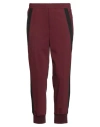 Neil Barrett Man Pants Burgundy Size 30 Polyester, Virgin Wool, Elastane In Red