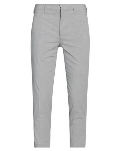 Neil Barrett Man Pants Light Grey Size 34 Polyester, Viscose, Elastane, Cotton
