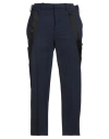 Neil Barrett Man Pants Navy Size 34 Polyester, Virgin Wool, Elastane In Blue