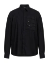 Neil Barrett Man Shirt Black Size L Cotton