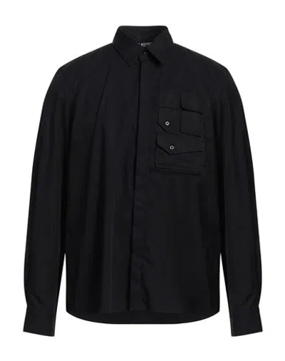 Neil Barrett Man Shirt Black Size L Cotton