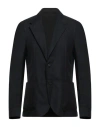 Neil Barrett Man Suit Jacket Black Size 42 Lycra, Linen, Cotton In Black