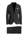 Neil Barrett Man Suit Lead Size 42 Polyester, Wool, Elastane In Grey