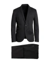 Neil Barrett Man Suit Black Size 44 Polyester, Virgin Wool, Elastane In Grey