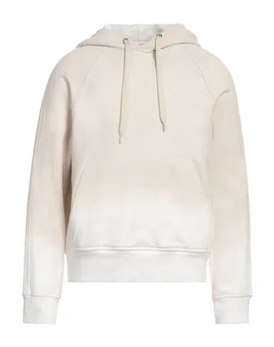 Neil Barrett Man Sweatshirt Beige Size L Cotton, Elastane