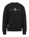 Neil Barrett James Harden X  Man Sweatshirt Black Size Xxl Cotton, Polyester In Black