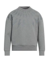 Neil Barrett Man Sweatshirt Grey Size Xl Cotton, Polyester, Elastane