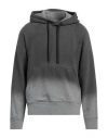 Neil Barrett Man Sweatshirt Grey Size Xl Cotton, Elastane In Grey
