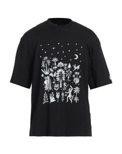 Neil Barrett Man T-shirt Black Size L Cotton