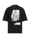 Neil Barrett The State Hermitage Museum Crewneck Torso Of Hercules T-shir In Black