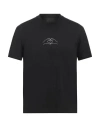 Neil Barrett Cotton Crew-neck T-shirt With Print In Black