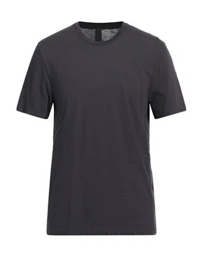 Neil Barrett Man T-shirt Charcoal Size Xl Cotton In Grey