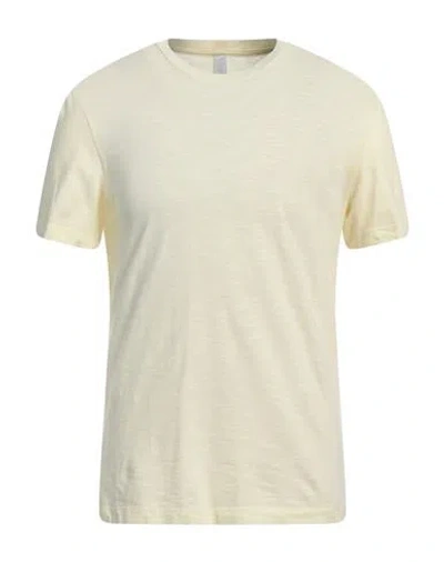 Neil Barrett Man T-shirt Light Yellow Size S Cotton
