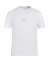 Neil Barrett Slim Fit Crew-neck T-shirt With Heart Print In White