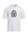 Neil Barrett Man T-shirt White Size Xxl Cotton