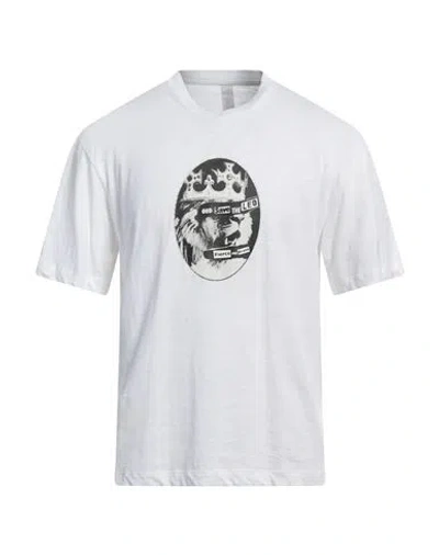 Neil Barrett Man T-shirt White Size Xxl Cotton